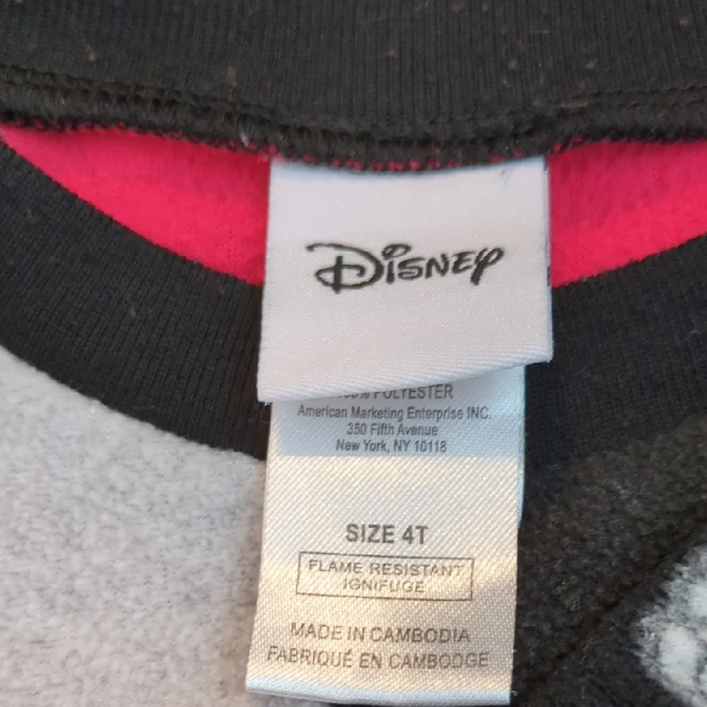 Disney Mickey Mouse Kids Fleece Pajama Set - Red, Black, and Yellow